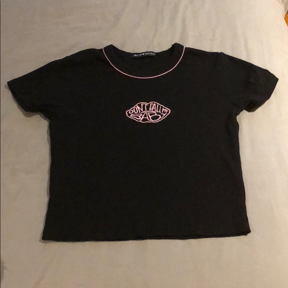 💫NWOT brandy “don’t call me baby” tee